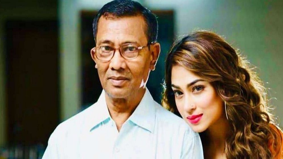 মারা গেছেন চিত্রনায়িকা পপির বাবা