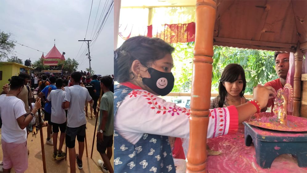 চন্দ্র নাথ মন্দিরে দোল পূর্ণিমায় হাজারো পুণ্যার্থীর ঢল