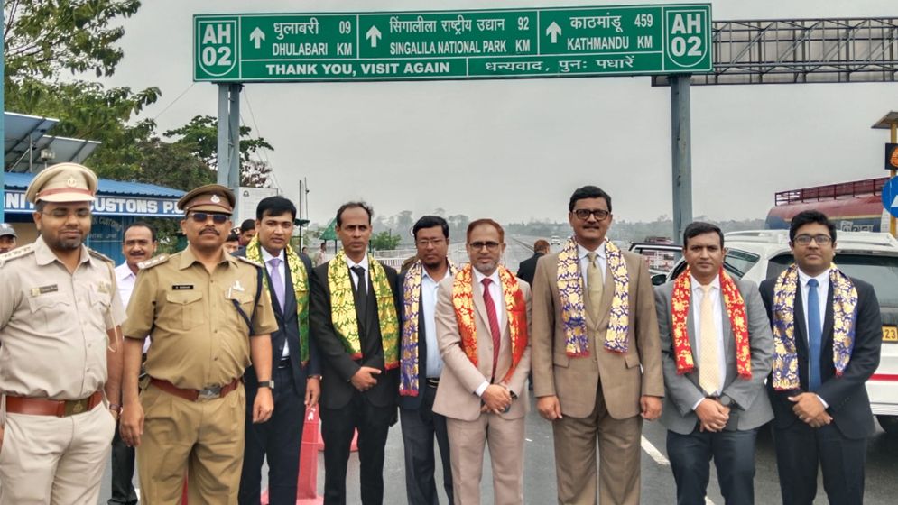নৌপরিবহন প্রতিমন্ত্রী ও নেপালের বাণিজ্যমন্ত্রীর বৈঠক