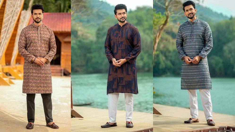 ঈদে ইজি ফ্যাশনে নান্দনিক পাঞ্জাবি