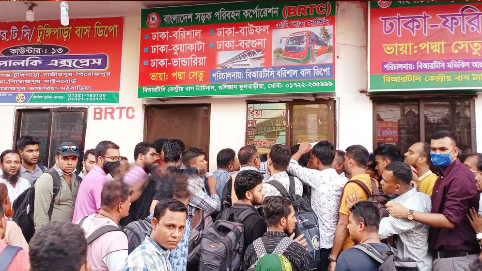 ঈদযাত্রায় বাসের অগ্রিম টিকিট বিক্রি শুরু