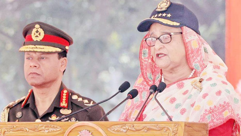 যেকোনো পরিস্থিতি মোকাবিলায় সক্ষম সেনাবাহিনী গড়ে তুলব