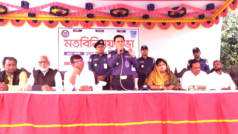মানিকগঞ্জে চাঁদাবাজদের কোনভাবেই রেহাই দেয়া হবে না