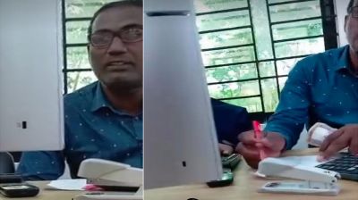 চৌগাছায় চুক্তি ছাড়া কাজ করে না রাজ্জাক, ঘুষ গ্রহণের ভিডিও ভাইরাল!