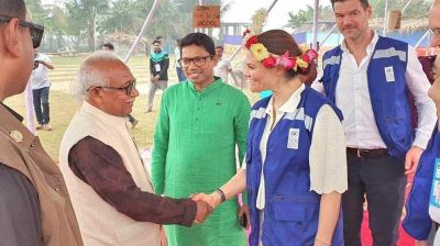 খুলনা সফরে গেলেন সুইডেনের রাজকন্যা 