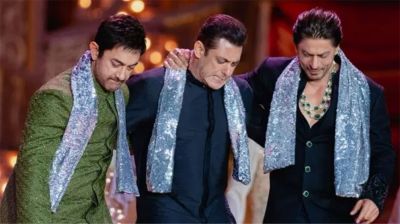 এক ছবিতে তিন 'খান' সুপারস্টার!