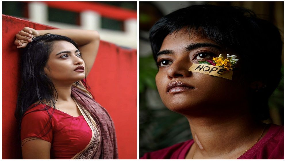 আগুন থেকে বেঁচে জীবনের দ্বিতীয় ইনিংস শুরু অভিনেত্রী আঁখির