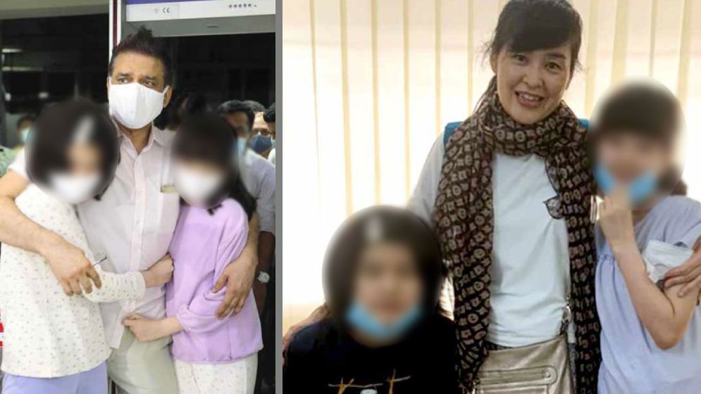 মেজ মেয়েকে নিজের জিম্মায় নিতে জাপানি মায়ের আপিল