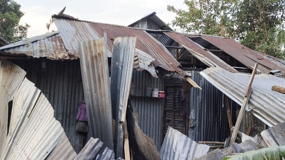 জুড়ীতে কালবৈশাখী ঝড়ে ক্ষতিগ্রস্ত পরিবারগুলোতে নেই ঈদ আনন্দ