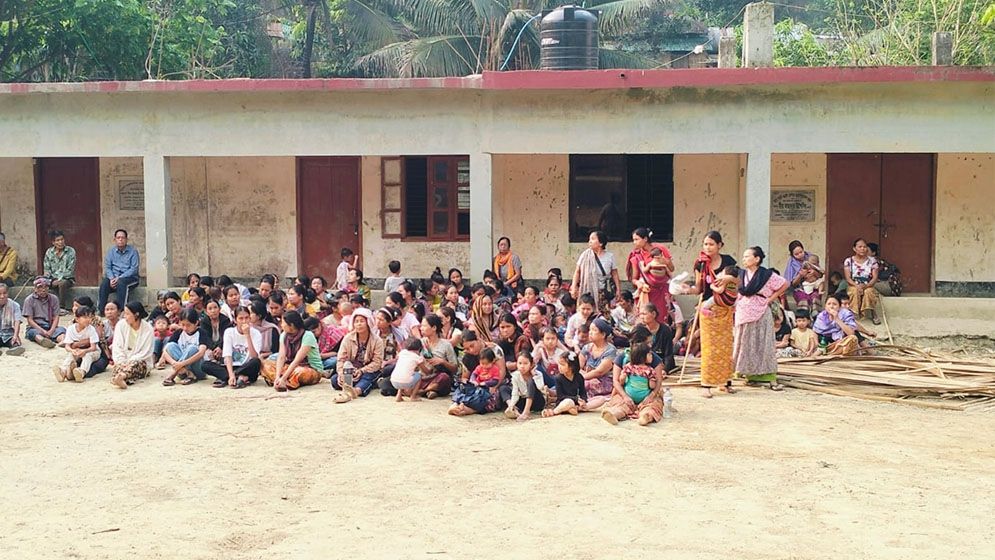 রুমায় কেএনএফের আস্তানা ঘেরাও