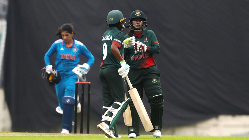সিলেটে ভারতের বিপক্ষে বিকেলে নামছে বাংলাদেশ