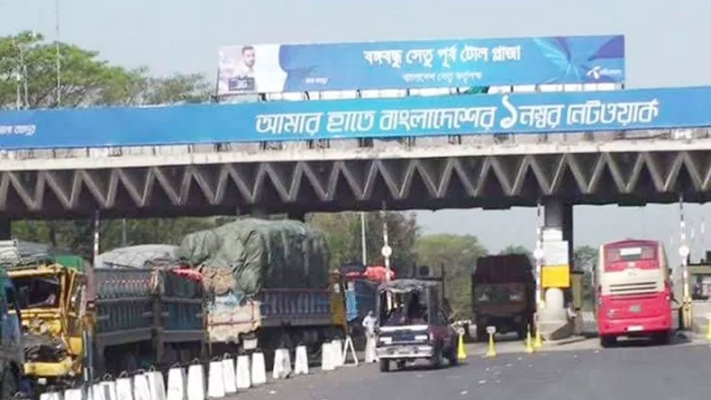 বঙ্গবন্ধু সেতুতে ৫ দিনে টোল আদায় ১২ কোটি টাকারও বেশি