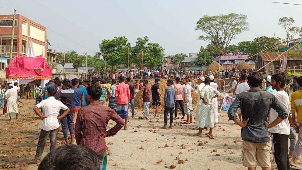 ব্রাহ্মণবাড়িয়ায় ২ পক্ষের সংঘর্ষে পুলিশসহ আহত অর্ধশতাধিক