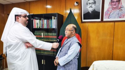 দেশের শিল্পখাত উন্নয়নে বাংলাদেশ-কাতার একসঙ্গে কাজ করবে