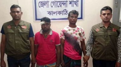 ঝালকাঠিতে ঘাতক ট্রাকের চালক ও হেলপার আটক 