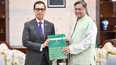 পররাষ্ট্রমন্ত্রীর সঙ্গে ইন্দোনেশিয়ার রাষ্ট্রদূত ও আইওএম মিশন প্রধানের সাক্ষাত