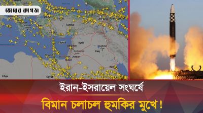 ইরানের এক রাতের হামলায় যেসব দেশের বিমান চলাচল বিপর্যস্ত 