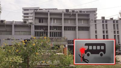 রাজধানীর প্রেস ক্লাব এলাকায় বাস চাপায় নারীর মৃত্যু