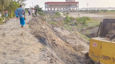নতুন সড়ক পেয়ে খুশি বিনোদপুর গ্রামের মানুষ