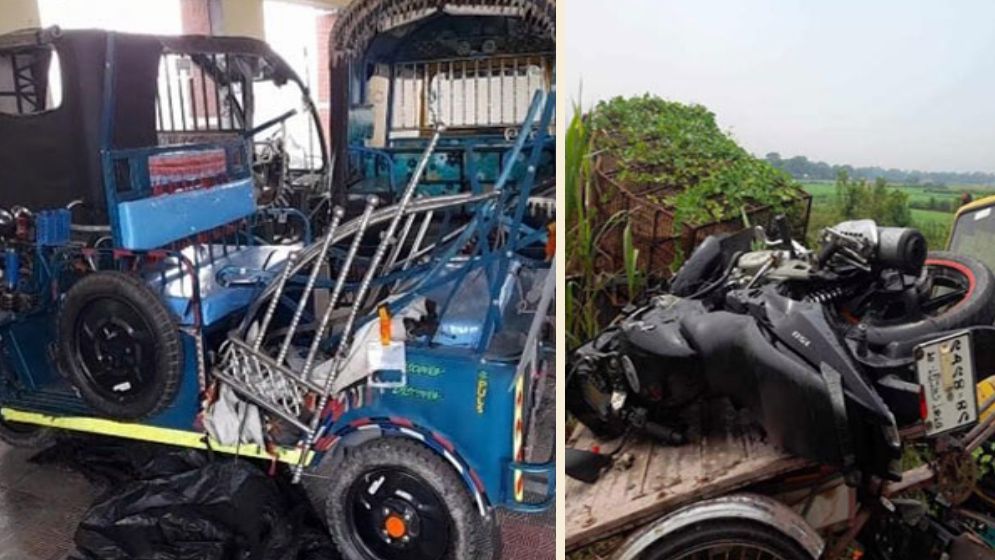 সড়ক দুর্ঘটনায় একই পরিবারের ৩ জনসহ নিহত ৪