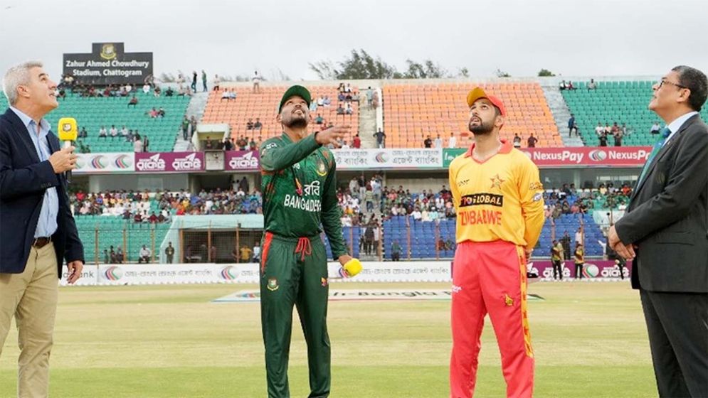 টস জিতে ফিল্ডিংয়ে বাংলাদেশ