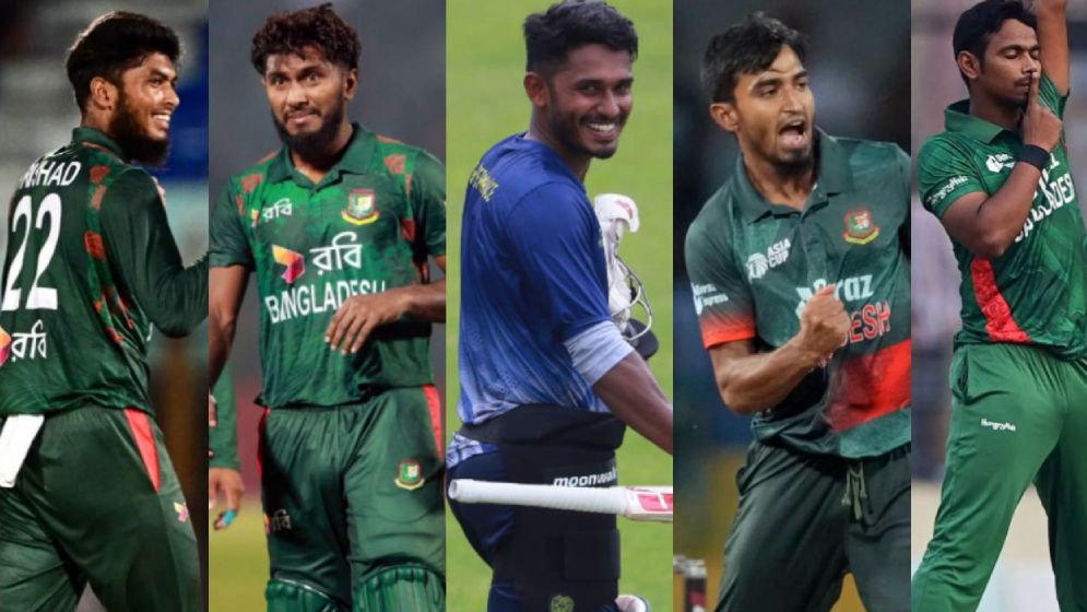 বিশ্বকাপে টাইগার শিবিরে নতুন পাঁচ মুখ