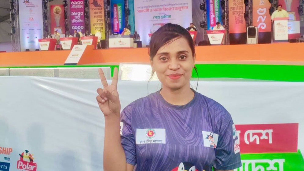 জবিতে ৬ষ্ঠ ইনডোর গেমসে সর্বোচ্চ পদক তামান্নার