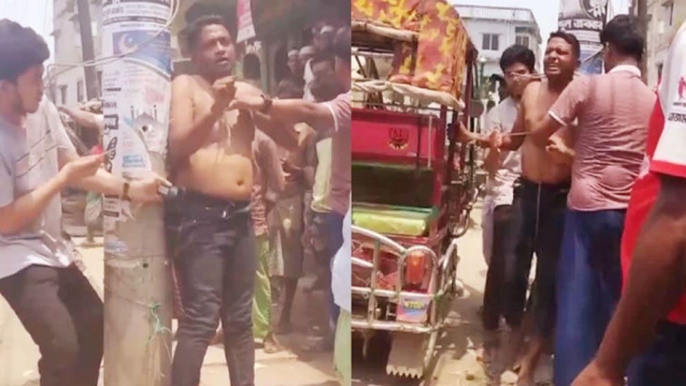 ছাত্রলীগ নেতাকে পেটাল বিএনপির নেতাকর্মীরা, ভিডিও ভাইরাল