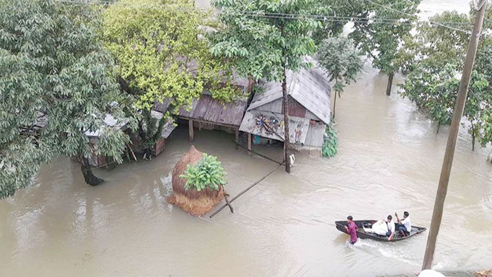 বন্যার ঝুঁকিতে ৬ জেলা 