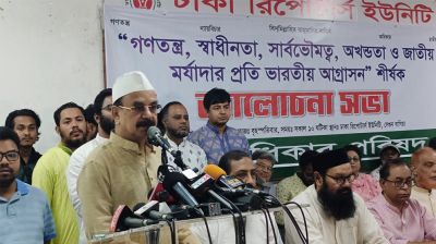 কাঁটাতারের বেড়ায় ঝুলছে বাংলাদেশ