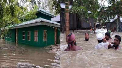 ঘূর্ণিঝড় রেমালের প্রভাবে লন্ডভন্ড উপকুলীয় জেলা বরগুনা