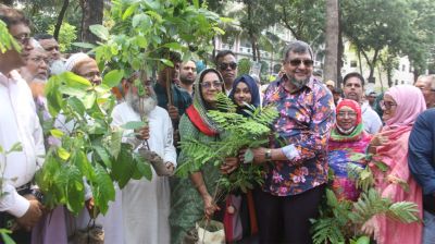 বিএনপি-জামায়াত গাছ ধ্বংস করে, আ.লীগ রক্ষা করে