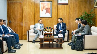 জাইকার উপদেষ্টা কমিটির সঙ্গে স্থানীয় সরকার মন্ত্রীর বৈঠক 