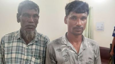 বৃদ্ধকে হত্যার ১২ ঘণ্টার মধ্যে দুই আসামি গ্রেপ্তার