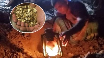 ঠাকুরগাঁওয়ে মাটি খুঁড়লেই মিলছে স্বর্ণ, এলাকায় চাঞ্চল্য