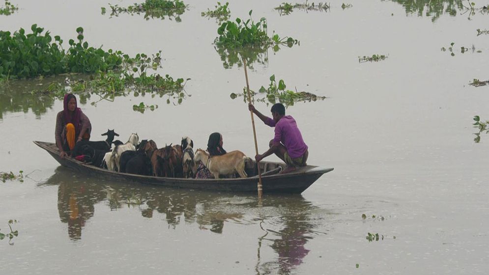 কুড়িগ্রামে নদ-নদীর পানি বৃদ্ধি, বন্যার আশঙ্কা