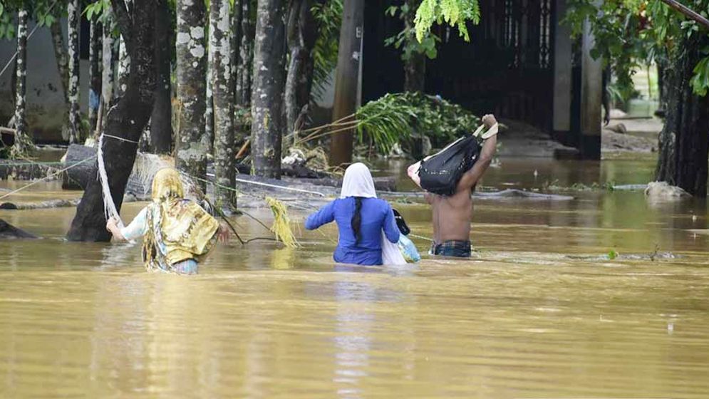 সিলেটে বন্যা পরিস্থিতির উন্নতির আভাস
