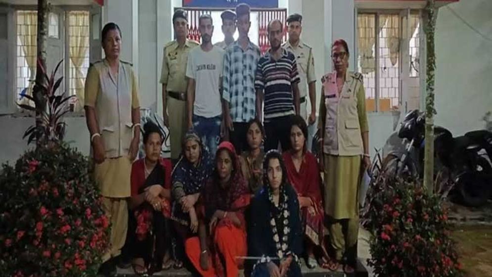 ভারতে ৯ বাংলাদেশি গ্রেপ্তার