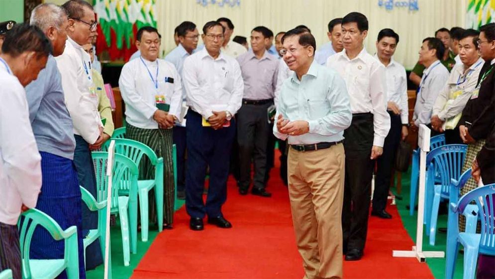 মিয়ানমারে ২০২৫ সালে নির্বাচন : ঘোষণা জান্তাপ্রধানের