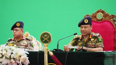 বিদায় নিলেন সেনাবাহিনী প্রধান এস এম শফিউদ্দিন আহমেদ