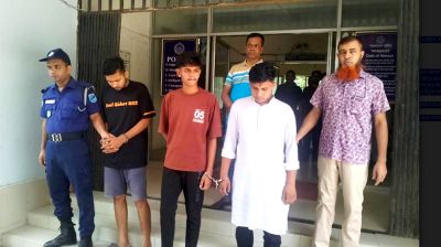 মাদরাসাছাত্রীকে ধর্ষণ চেষ্টায় চেয়ারম্যানপুত্রসহ গ্রেপ্তার ৩