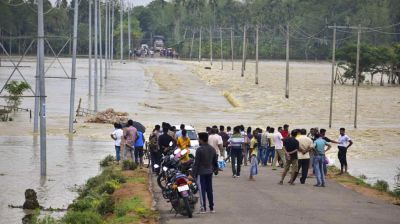 আসামে বন্যা পরিস্থিতির অবনতি, মৃত বেড়ে ১৫