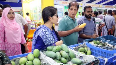 তিনদিনব্যাপী জাতীয় ফল মেলা শুরু