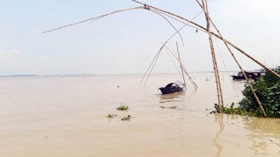 গাইবান্ধায় নদীর পানি বৃদ্ধি অব্যাহত, নিম্নাঞ্চল প্লাবিত