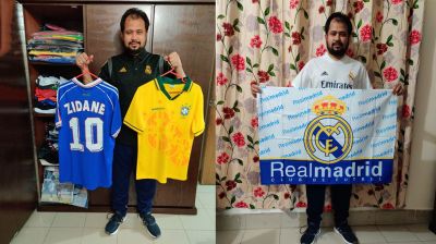 মিথুনের সংগ্রহে ফুটবলের এত কিছু! 