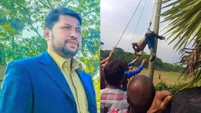 বিদ্যুতের লাইন মেরামত করতে গিয়ে বিদ্যুৎকর্মীর মৃত্যু