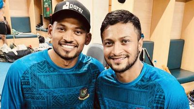 সাকিবের পারফরম্যান্স নিয়ে যা বললেন শান্ত