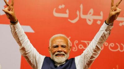 টানা তৃতীয় মেয়াদে প্রধানমন্ত্রী হিসেবে মোদির শপথ আজ