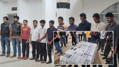 ট্রেনের ৫০০ টিকিটসহ ১২ কালোবাজারি আটক
