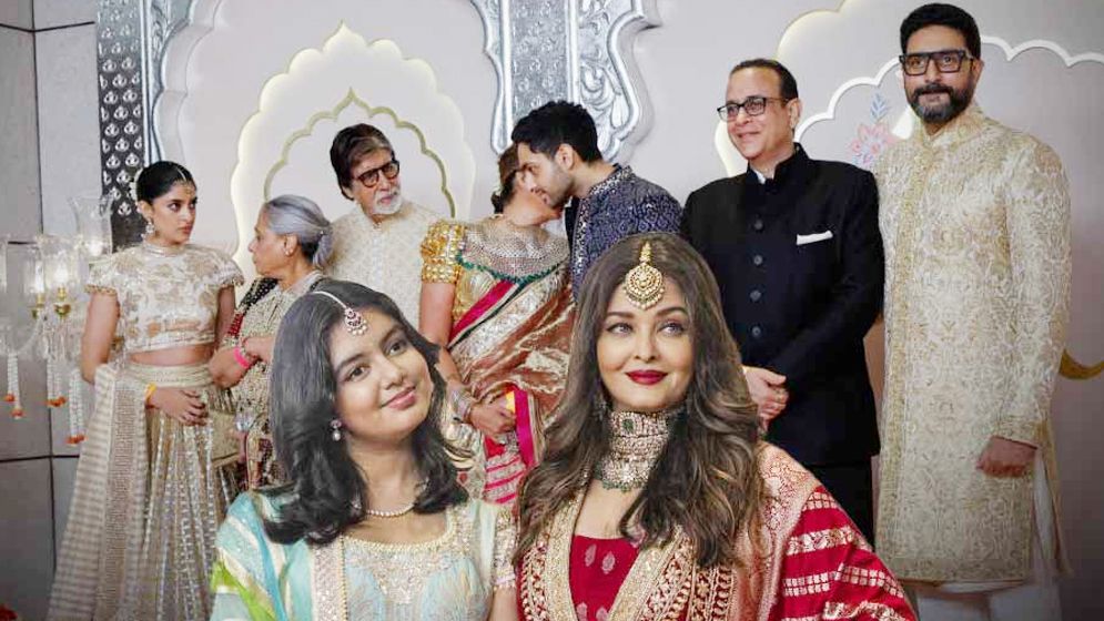 অনন্ত-রাধিকার বিয়েতে বচ্চন পরিবারের সঙ্গে নেই ঐশ্বরিয়া-আরাধ্যা